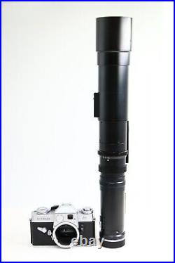 LEICA TELYT 400MM F6.8 400/6.8 R LENS Leitz Wetzlar shoulder stock pistol grip