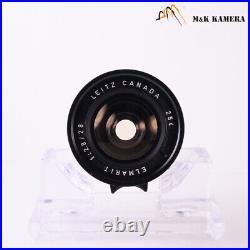 LEITZ Leica Elmarit M 28mm/F2.8 Ver. II Lens Yr. 1972 Canada #251
