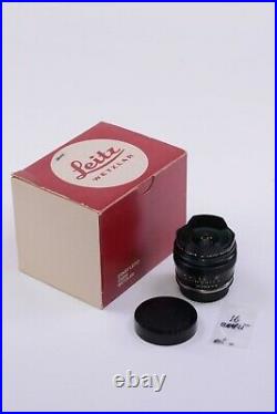 LEITZ Leica Fisheye-Elmarit-R 16mm/F2.8 Lens Leitax Canon EF mount