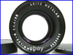 LEITZ Leica SUMMILUX-R 1,4/80 mm Nr. 3398590 11,4/80 TOP Near Mint OVP boxed