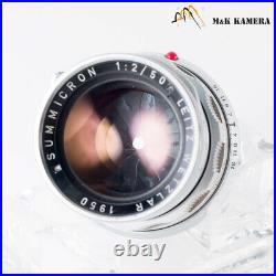 LEITZ Leica Summicron M 50mm/F2.0 Rigid V2 Ver. II Lens Yr. 1962 Germany #316