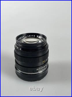 LEITZ Leica Summilux M 50mm F1.4 E43 Ver. II V2 Black Lens