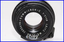 LEITZ WETZLAR Summicron C 40mm f/2 from japan