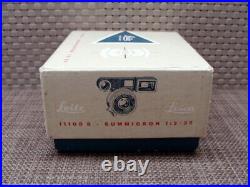 Leica 11108 S Leitz Summicron-M 12/35mm 8-Linser 1960 SAMWO M3 OVP