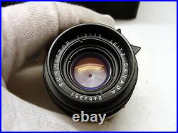Leica 11310 Leitz Summicron-M 12/35mm black 1a Sammlerstück TOP