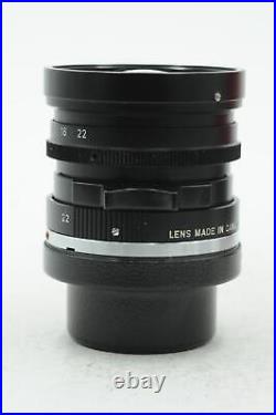 Leica 11801 M 28mm f2.8 Leitz Elmarit Black v. II #068