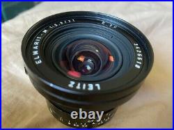 Leica 21mm Elmarit F2.8 Manual Focus Lens Elmarit-M Leitz 12.8/21