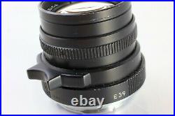 Leica 50mm 2.0 M Summicron Leitz Germany Typ IV #3571583 built 1992 & Sony E
