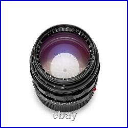 Leica 50mm F1.4 SUMMILUX-M Leitz Black Re-Paint #175