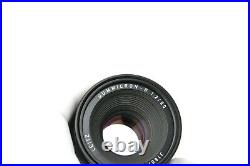 Leica 50mm f2 Leitz Summicron-R Lens 50/2 Canada S/N 3180791