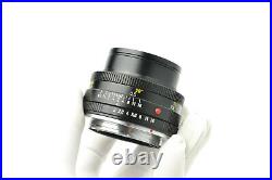 Leica 50mm f2 Leitz Wetzlar Summicron-R Lens 50/2 Germany S/N 2521136