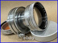 Leica 5cm F/2 Summitar Collapsible Ernst Leitz Wetzlar 50mm Lens #703763