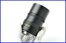 Leica 90mm f2.8 Leitz Wetzlar Elmarit-M Lens 90/2.8 E46 Black S/N 3768219