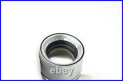 Leica 90mm f2.8 Leitz Wetzlar Elmarit-M Lens 90/2.8 E46 Silver S/N 3776694