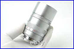 Leica 90mm f2.8 Leitz Wetzlar Elmarit-M Lens 90/2.8 E46 Silver S/N 3805909