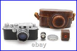 Leica DRP Ernst Leitz Wetzlar 35mm Camera Nr. 589173 with Summitar 50mm f2 Lens