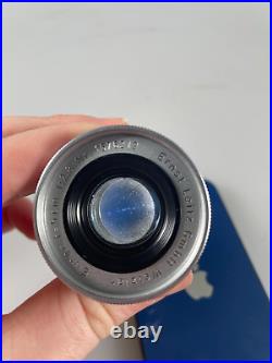 Leica Elmar 50mm 12.8 5cm 50/2.8 Leitz Collapsible M mount lens