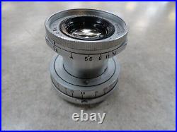 Leica Elmar f=5cm 12.8 (50mm) Ernst Leitz GmbH Wetzlar screw mount Germany