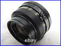 Leica Elmarit-R 35mm f2.8 + HOOD Paraluce Leitz R6 R7 R8 R9 R4 Excellent Cond