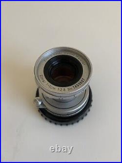 Leica Ernst Leitz Elmar 50mm 5cm f2.8 ltm m39 Lens