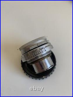Leica Ernst Leitz Elmar 50mm 5cm f2.8 ltm m39 Lens