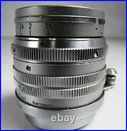 Leica Ernst Leitz Summarit Lens F=5cm 11.5 No. 951750 Made in Occupied Japan
