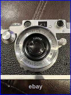 Leica Ernst Leitz Wetzlar Black DRP With Summaron f=3.5cm #581918