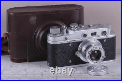 Leica II D. R. P. Camera Lens Leitz Elmar Exclusive Fed Zorki Copy