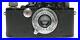 Leica III Black paint RF camera Leitz Elmar 5cm 13.5 lens