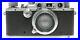 Leica III Chrome RF camera Leitz Summar 5cm 12 lens 2/50mm Xtras