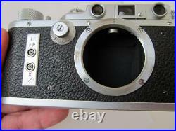 Leica IIIa Camera with Flash Sync & Leitz Summar 5cm f/2 Lens