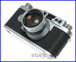 Leica IIIg rangefinder Leitz Summicron 2/50 Collapsible lens