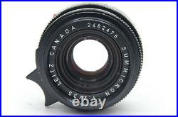 Leica LEITZ CANADA SUMMICRON M 35mm f/2 Manual Focus Lens