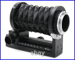 Leica Leitz 100mm f/4 Macro-Elmar-R Lens #11230 with Bellows-R #16860 USED