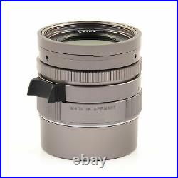 Leica Leitz 28mm F2 Summicron-m + 50mm F2 Apo-summicron-m Asph Titanium #1701