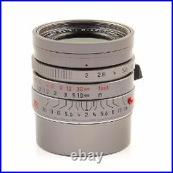 Leica Leitz 28mm F2 Summicron-m Asph Titanium #1639