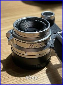Leica Leitz 35mm F2.8 Summaron M-Mount Lens