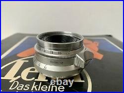 Leica Leitz 35mm f/2.8 Summaron Chrome Lens LTM L39 Screw Wetzlar E39 6-Elements