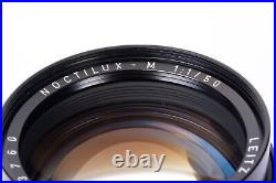 Leica Leitz 50mm 1.0 Noctilux-M Canada OVP 3153760