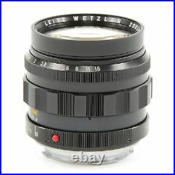 Leica Leitz 50mm F1.2 Noctilux + 12503 Hood + Box Extremely Rare 11820 #2963