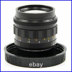 Leica Leitz 50mm F1.2 Noctilux-m Asph Black + Box 11686 #3204