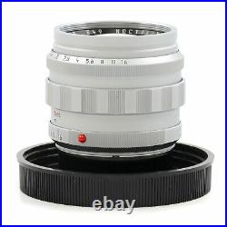 Leica Leitz 50mm F1.2 Noctilux-m Asph Silver Box Rare Make An Offer 11702