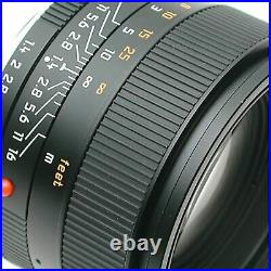 Leica Leitz 50mm F1.4 Summilux-r E60 Rom + Box 11344 #549