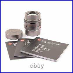 Leica Leitz 50mm F2 Apo-summicron-m Asph Titanium #1638