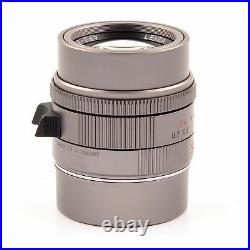 Leica Leitz 50mm F2 Apo-summicron-m Asph Titanium #1638