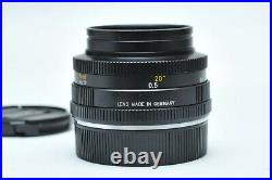 Leica Leitz 50mm f2 Summicron-R Lens SN2716270 Germany for Sony Fuji Mirrorless