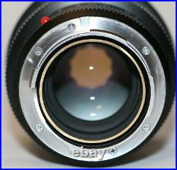 Leica Leitz 75mm f/1.4 Summilux-M Pre ASPH Black Cat. No. 11815 Made in 1993