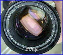 Leica Leitz 80mm F1.4 Summilux-R E67 Germany 3055105