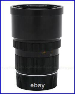 Leica Leitz 90mm F/2 Summicron-m Black (e49 Ver. Ii) Lens #11136 Used