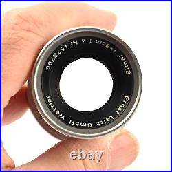 Leica Leitz 9cm F/4 Elmar-M Lens